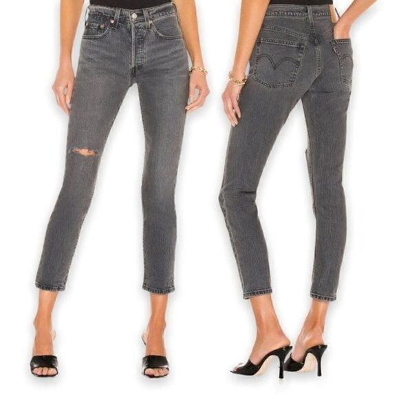 Levi's 501 High Rise Skinny Jeans - Picture 8 of 11